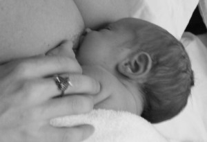 breastfeeding baby