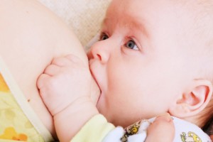 ABC breastfeeding well attached baby